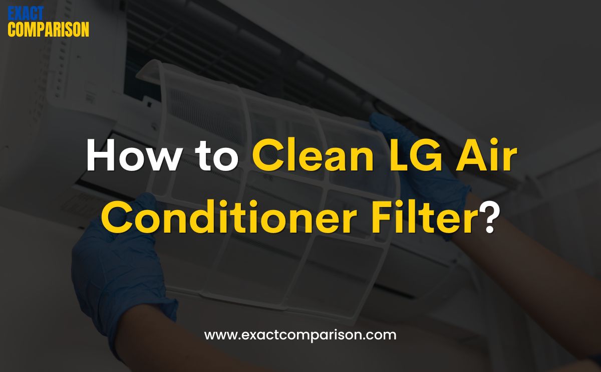 how to clean lg air conditioner filter