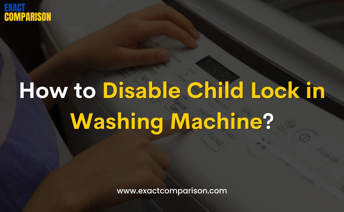 how to disable child lock in ifb washing machine