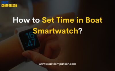 how to set time in boat smartwatch