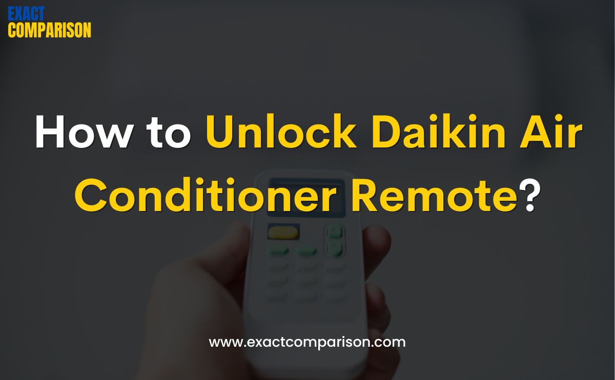 how to unlock daikin air conditioner remote