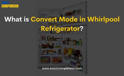 what is convert mode in whirlpool refrigerator