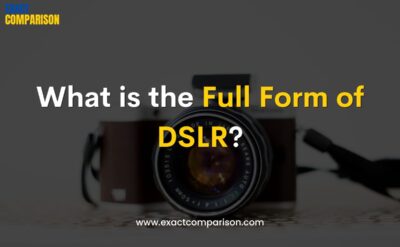 what is the full form of dslr